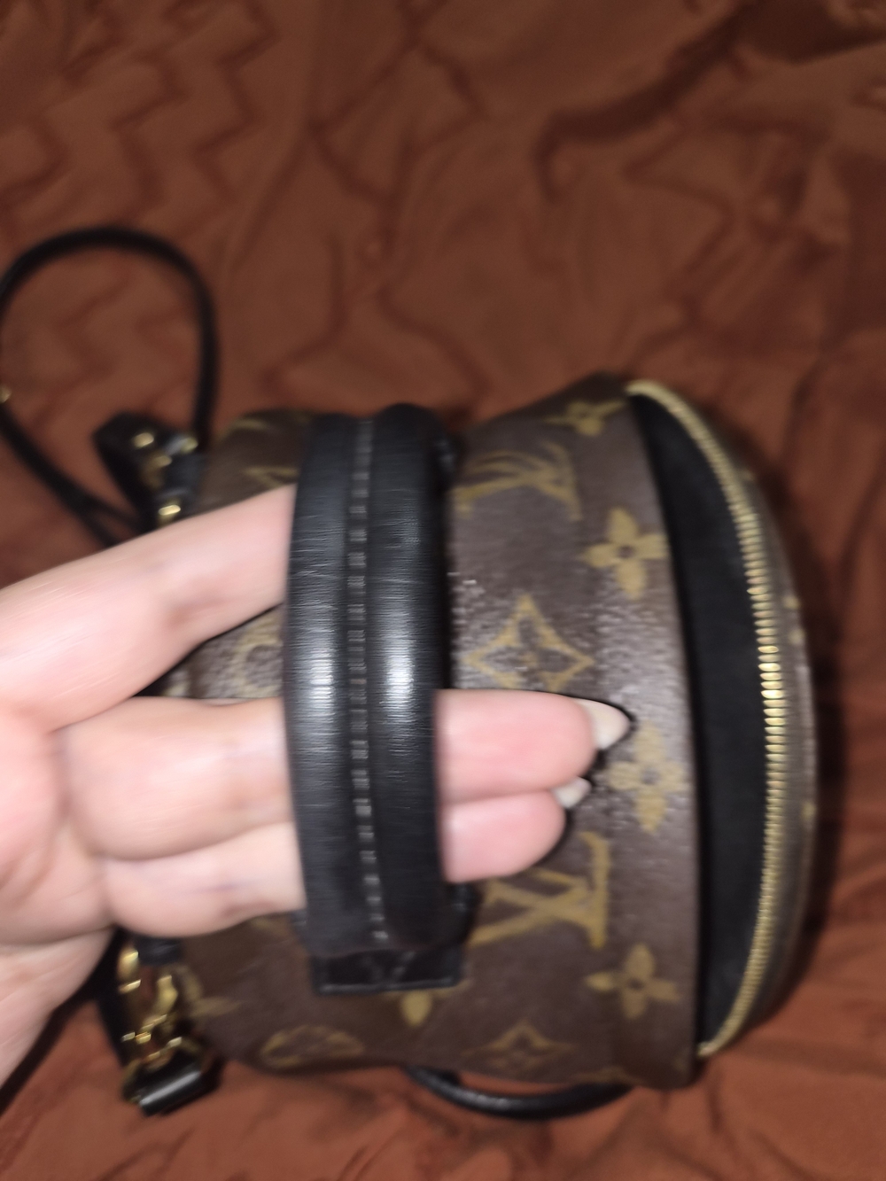 Louis Vuitton Brown Monogram Mini Backpack - Picture 9 of 10